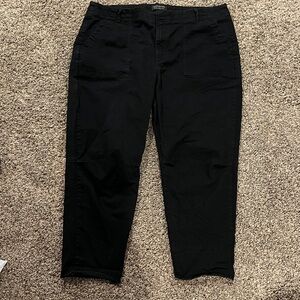 Banana Republic Classic Black Trousers chino